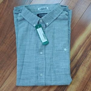 Mens short-sleeved button down shirt. Ezekiel